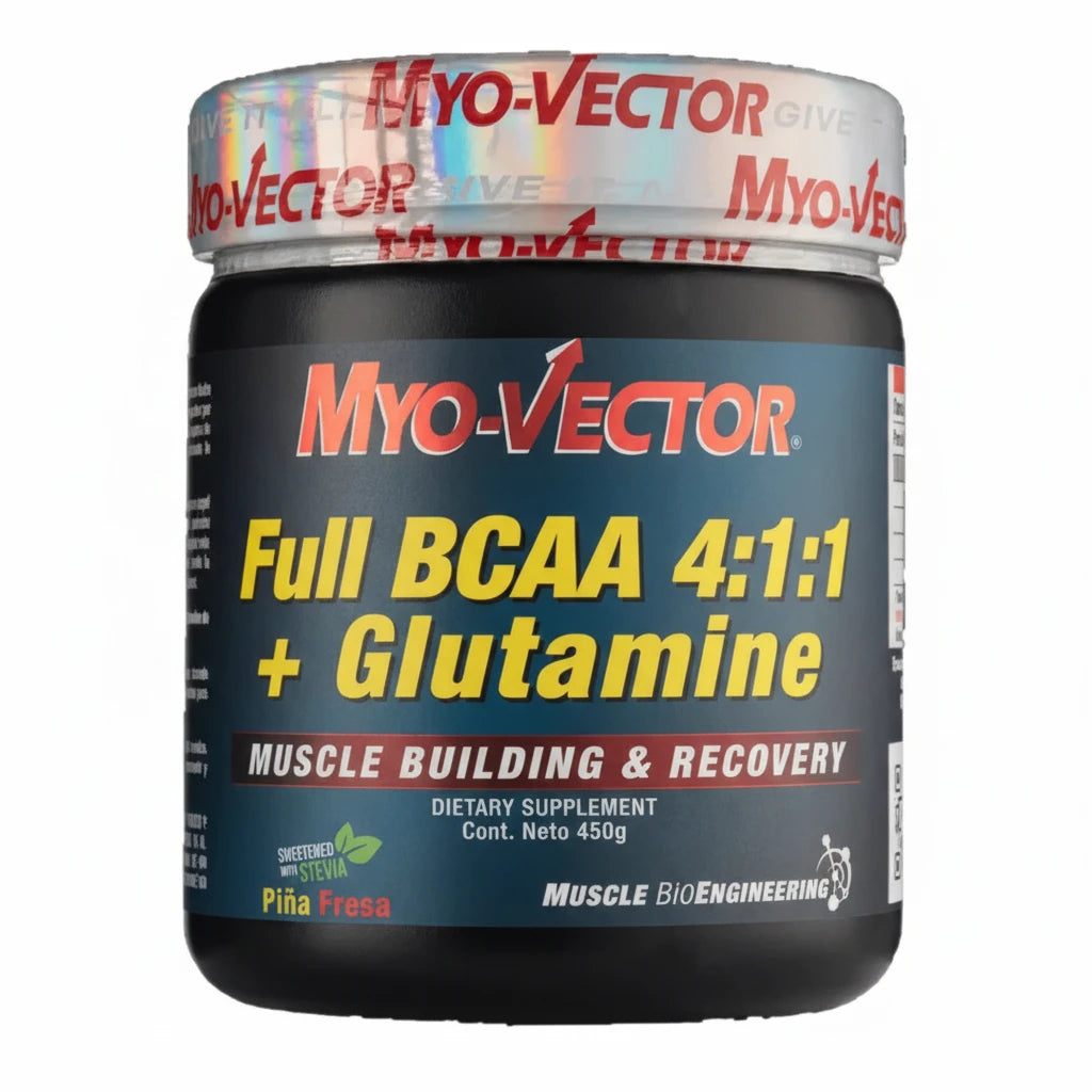 Full BCAA 4:1:1 + Glutamina 450 Gr MyoVector
